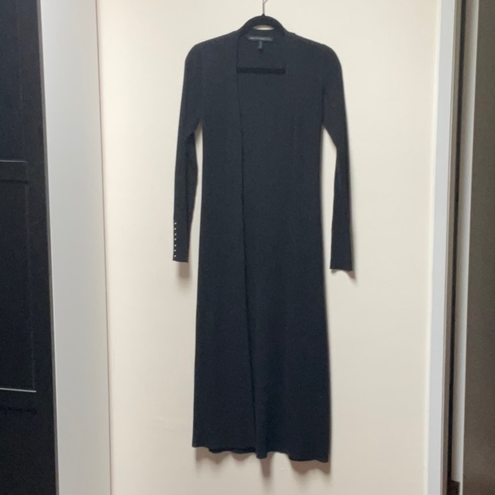 WHBM ribbed sweater duster size small